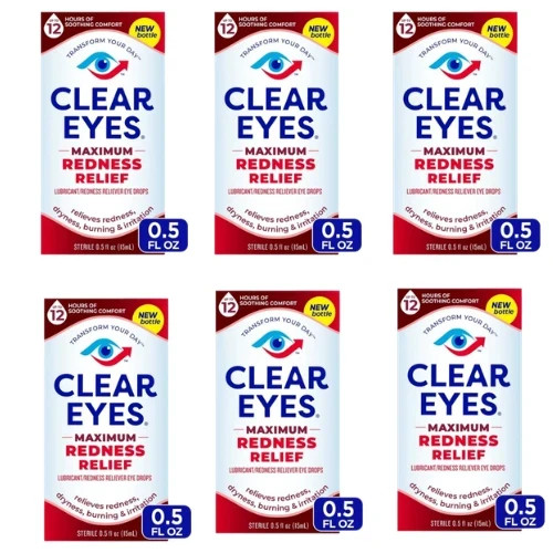 Pack clear eyes redness - 6,