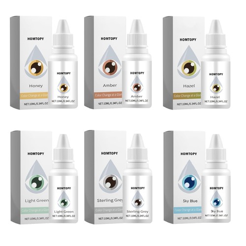Fancy colored eye drops - colored,