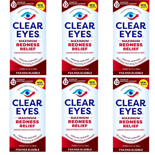 Clear eyes maximum - clear, redness