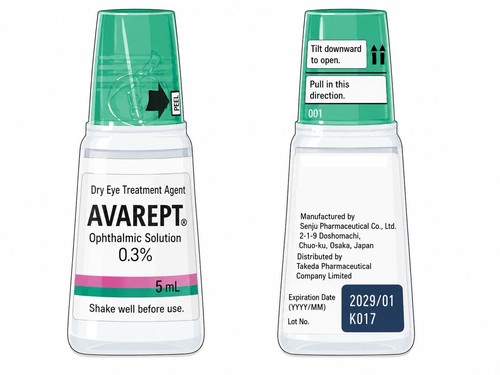 Avarept eye drops - avarept(senju), x4